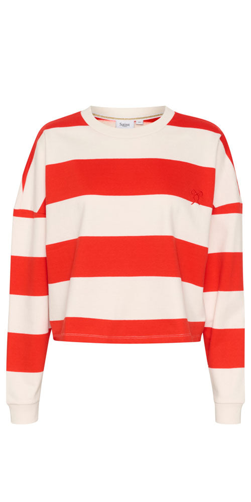 Saint Tropez Rugby Stripe Pullover
