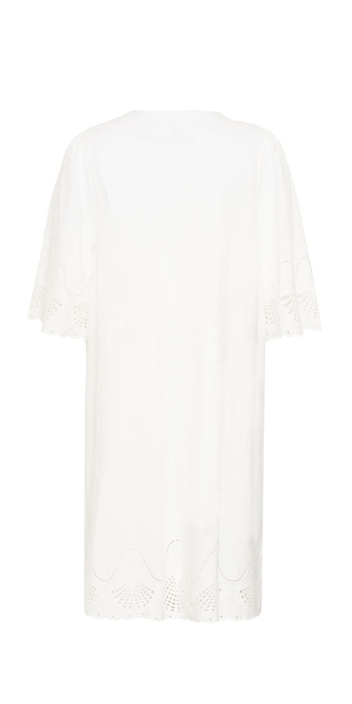 Saint Tropez Square Neck Cotton Dress