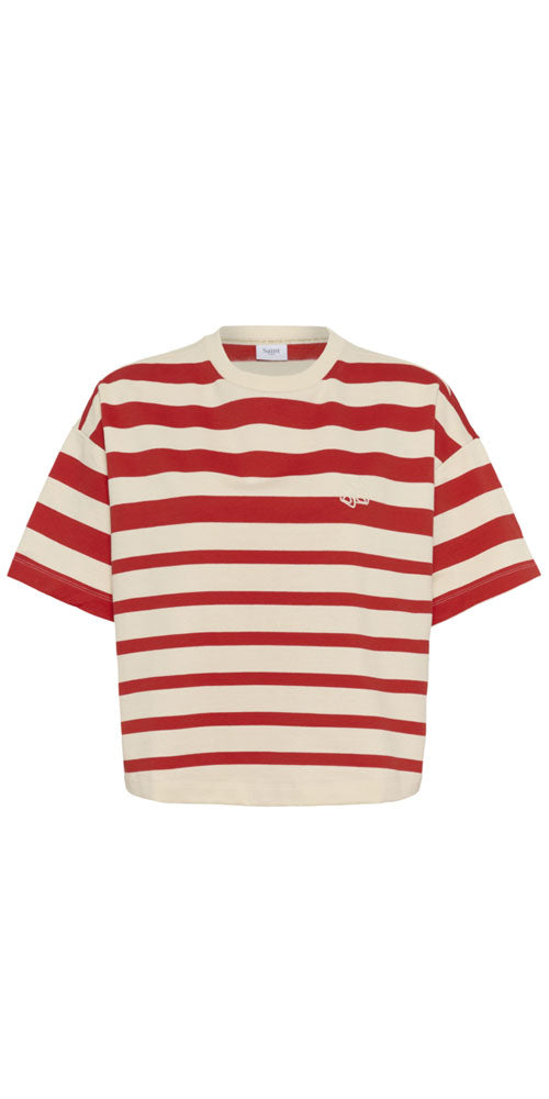 Saint Tropez Striped Sweatshirt Tee