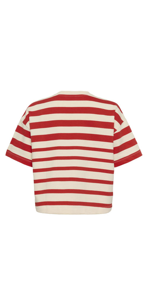 Saint Tropez Striped Sweatshirt Tee
