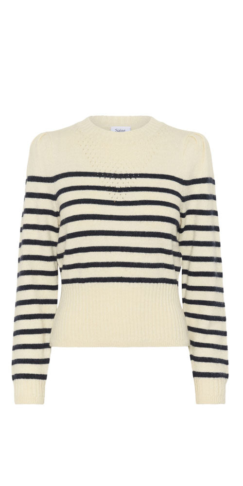 Saint Tropez Shapely Striped Sweater