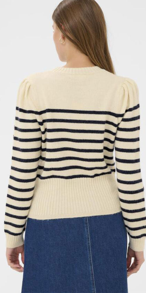 Saint Tropez Shapely Striped Sweater