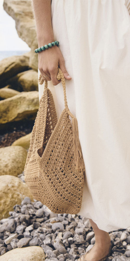 Saint Tropez Woven Handbag