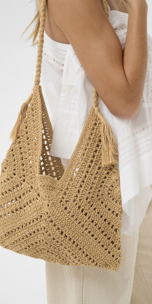 Saint Tropez Woven Handbag