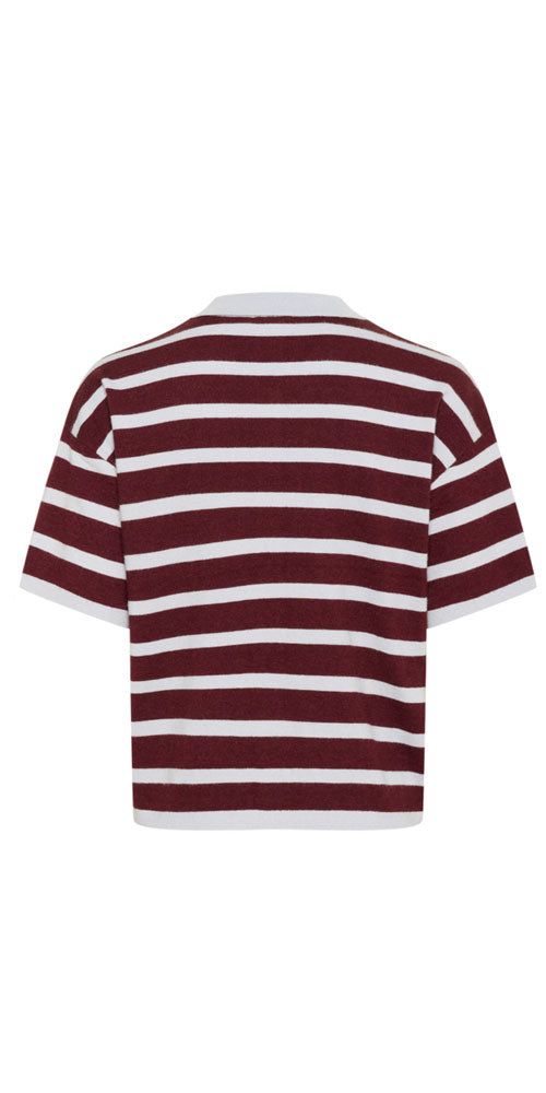Saint Tropez Striped Button Polo