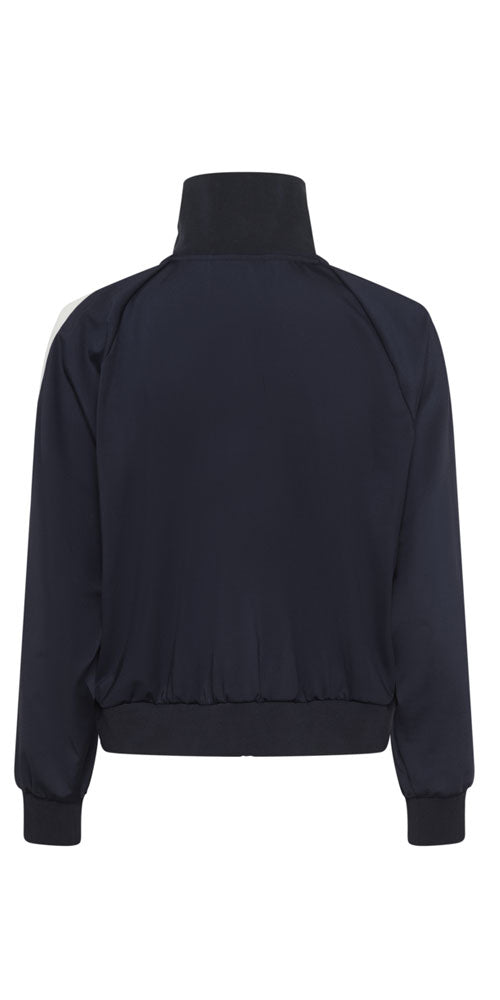 Saint Tropez Retro Track Jacket, navy/white