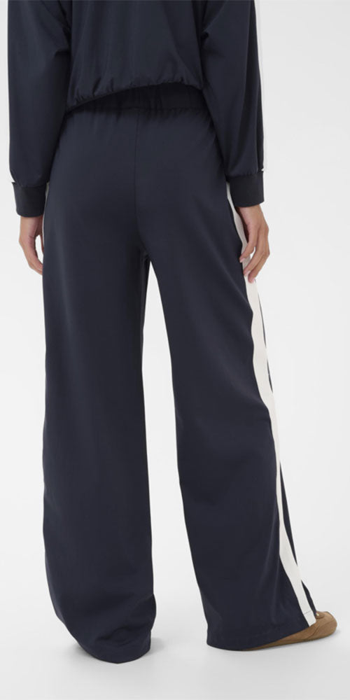Saint Tropez Retro Track Pants, navy/white