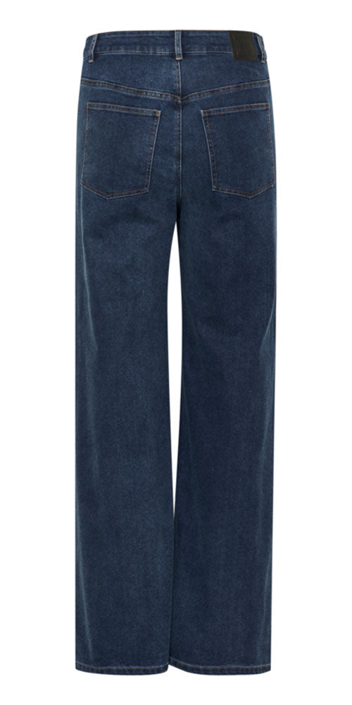 Soaked Seamed Straight Jeans