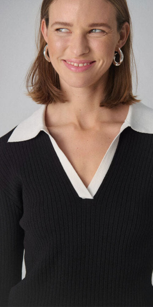 Soaked Polo Sweater