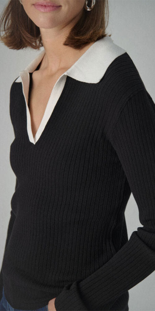 Soaked Polo Sweater