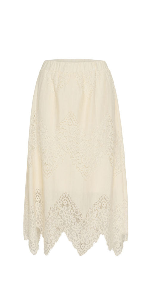 Soaked Vintage Style Lace Skirt