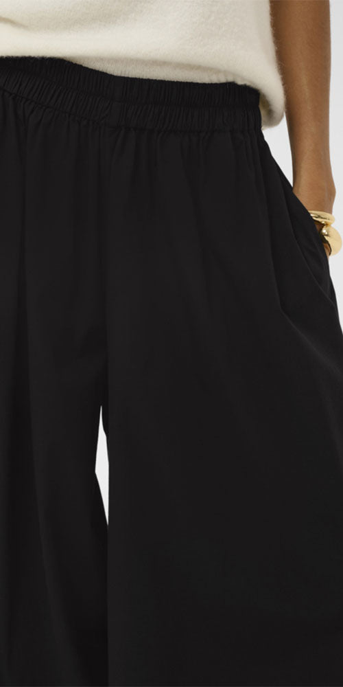 Soaked Super-wide Poplin Pants