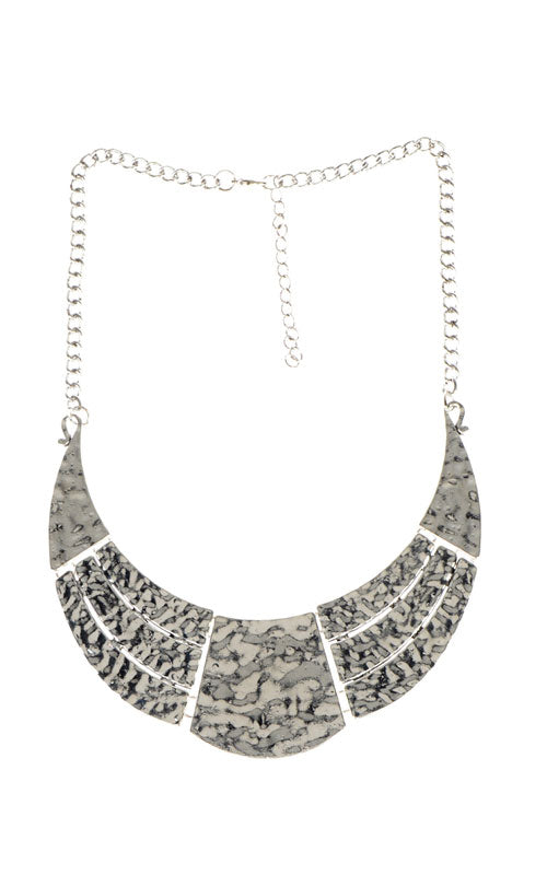 Tribal Necklace, silver