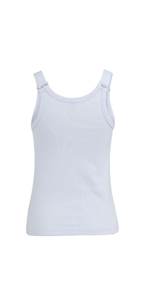 Yaya Strap Singlet, blue