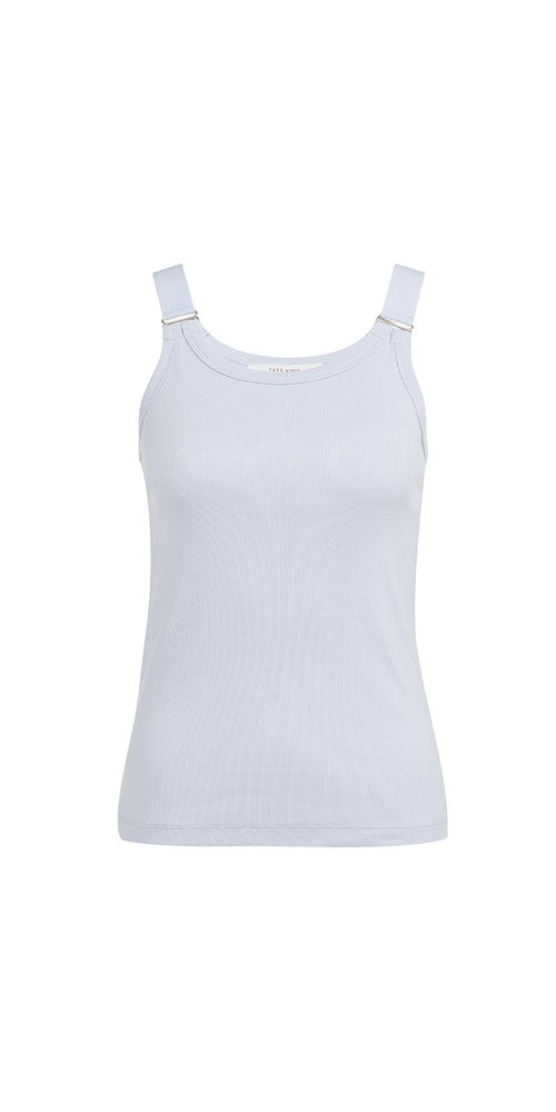 Yaya Strap Singlet, blue