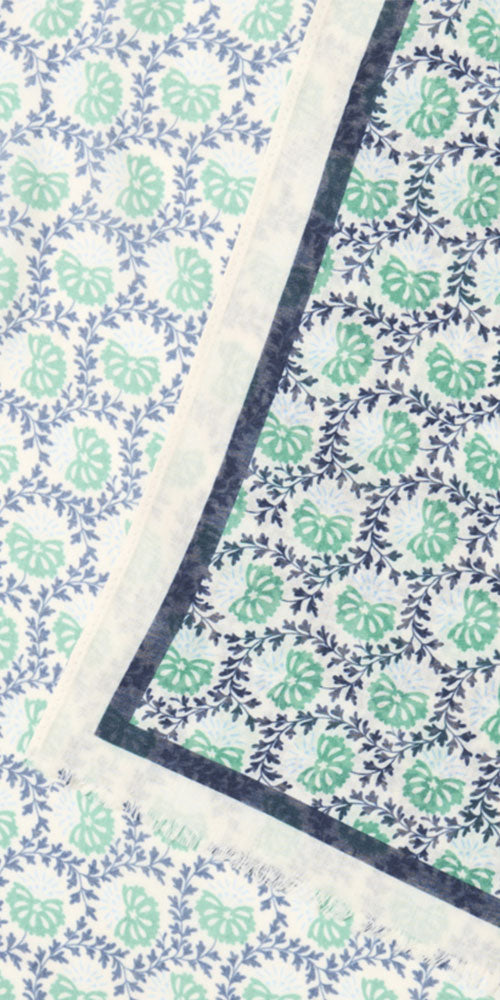 Fransa Small Fan Print Scarf