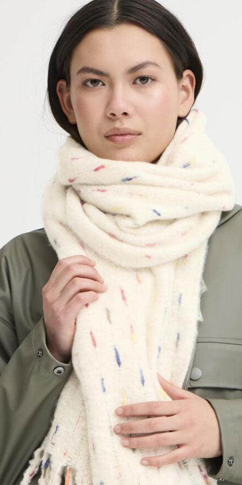 Ichi Rainbow Fleck Scarf