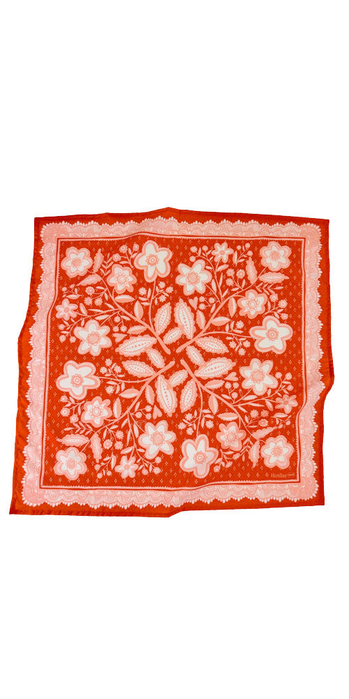 Solstice Bandana, red pop