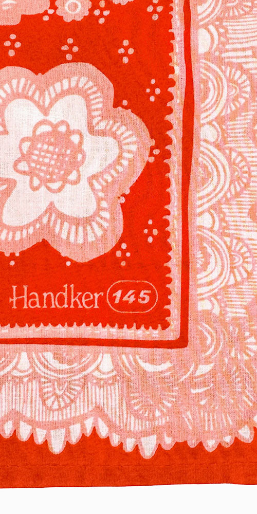 Solstice Bandana, red pop