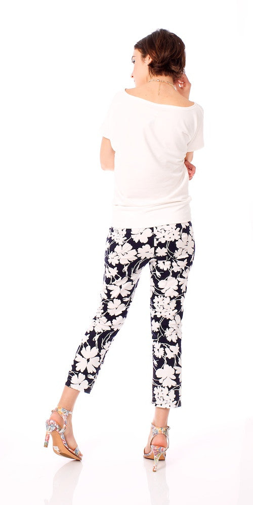 Dylan Trousers, midnight floral