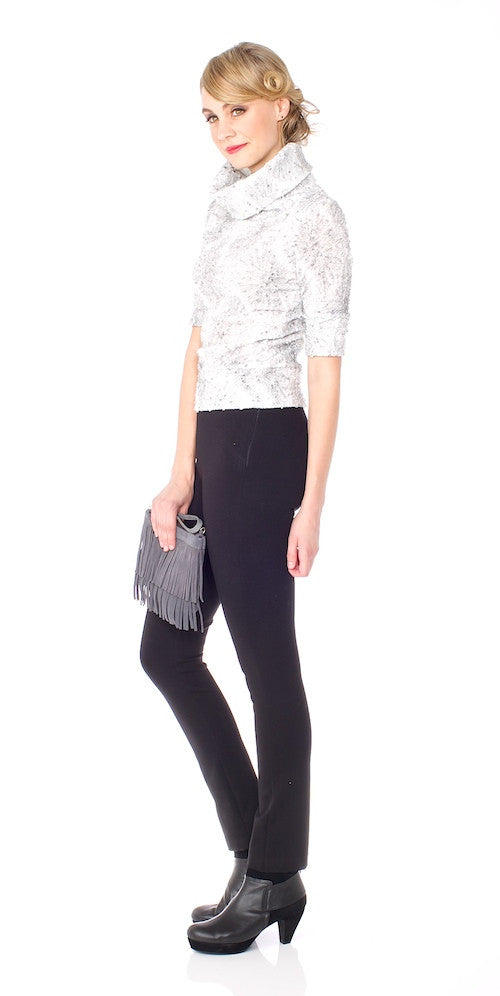 Holly Cropped Turtleneck, fireworks