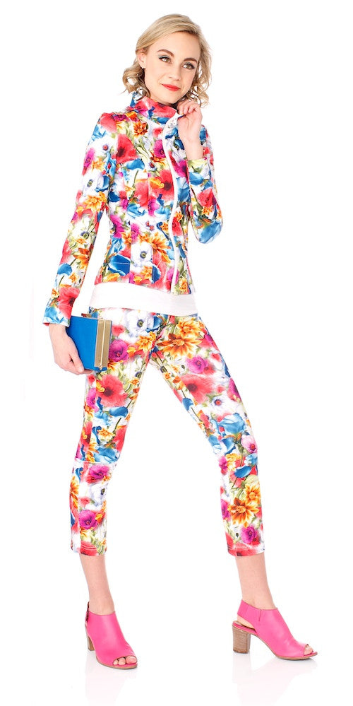 Lady B Jacket, psychedelic bloom