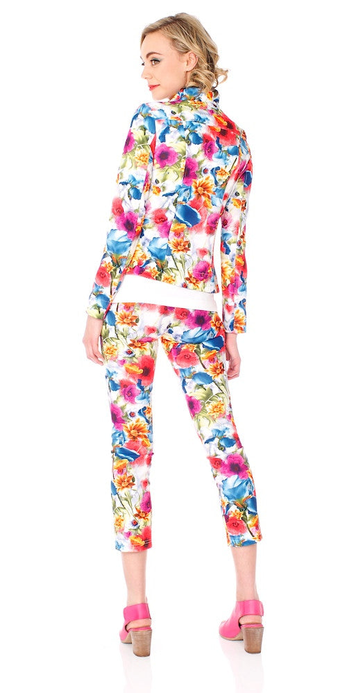 Jetty Crop Pants, psychedelic bloom