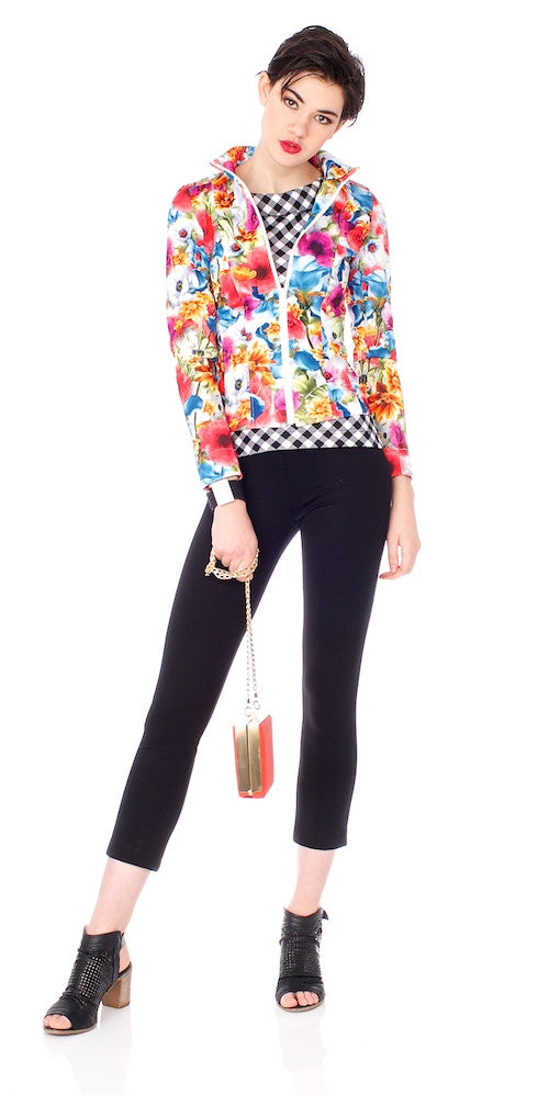 Lady B Jacket, psychedelic bloom