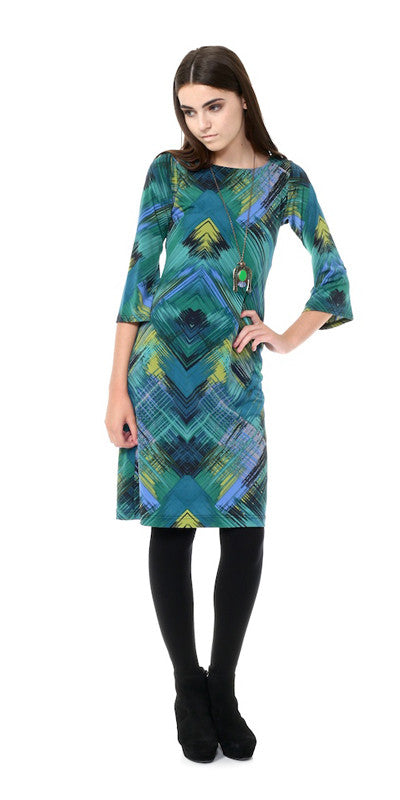 Evergreen Shift Dress