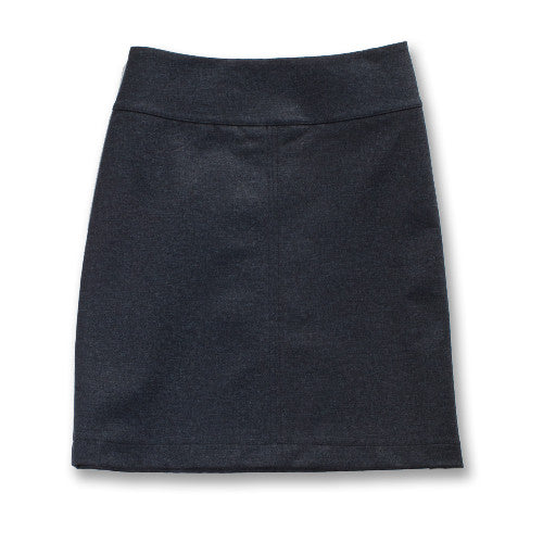 Boulevard Skirt, navy denim
