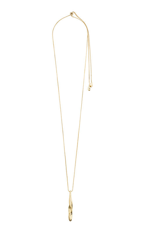 Pilgrim Alberte Teardrop Pendant Necklace, gold