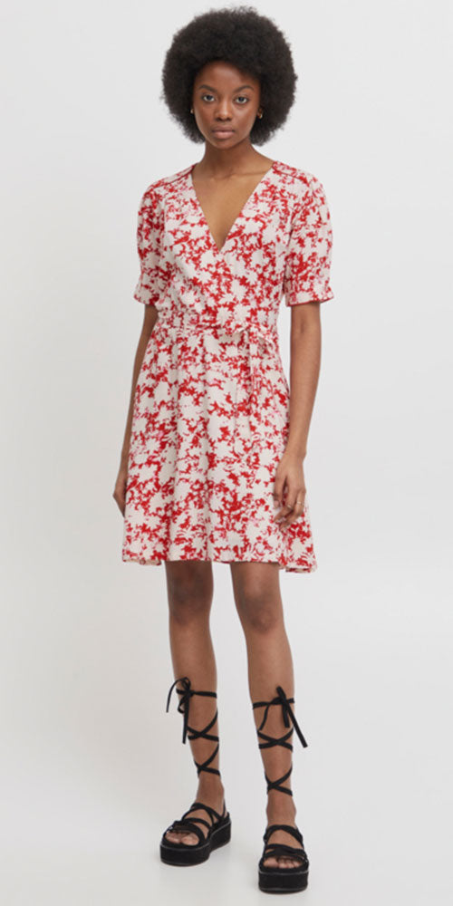 Atelier Reve Floral Wrap Dress