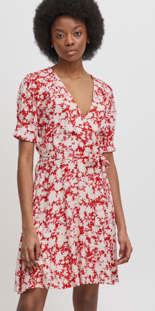 Atelier Reve Floral Wrap Dress