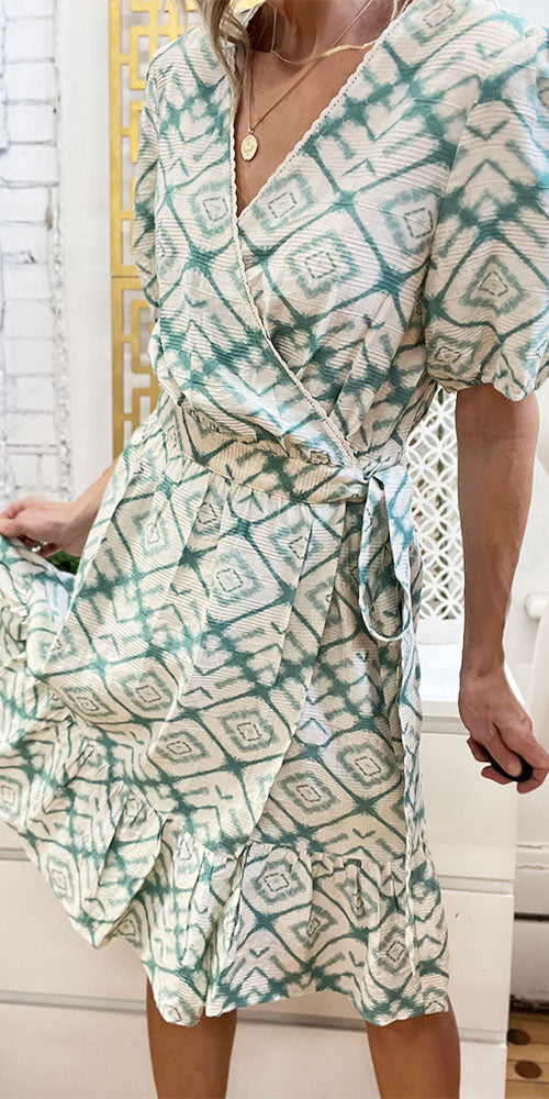 Atelier Reve Batik Wrap Dress
