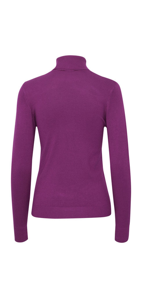 B.Young Fine Knit Turtleneck, phlox