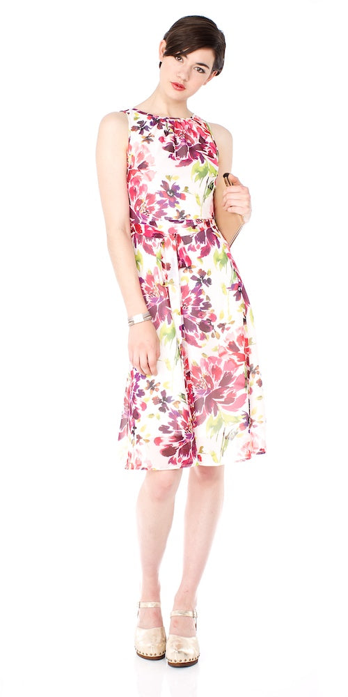 Charlotte Dress, peony