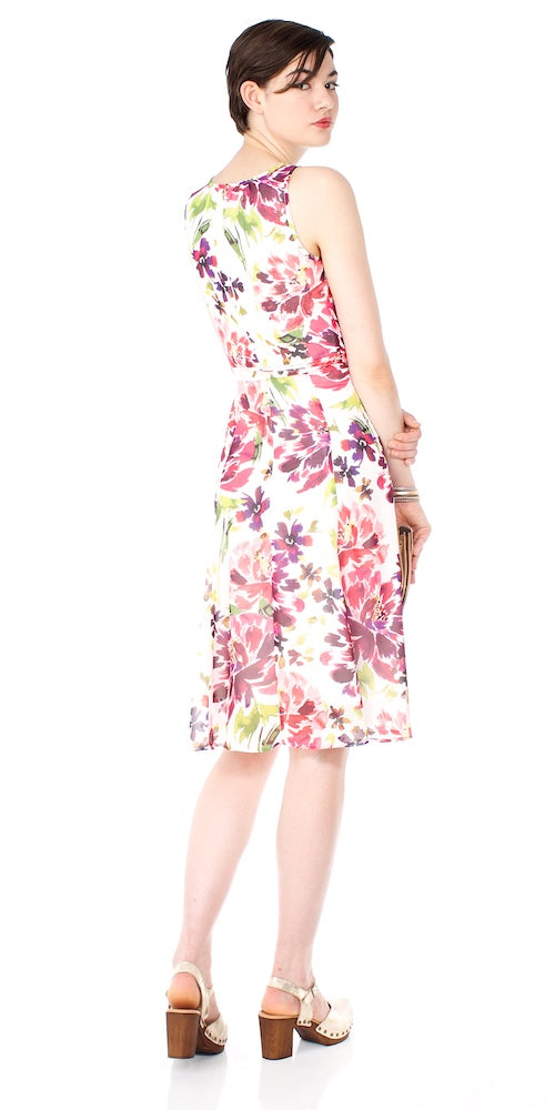 Charlotte Dress, peony