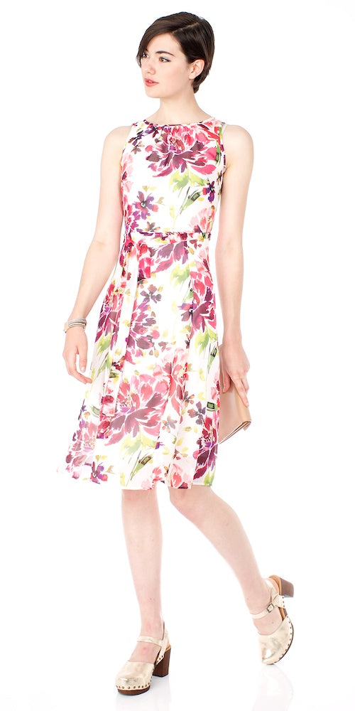 Charlotte Dress, peony