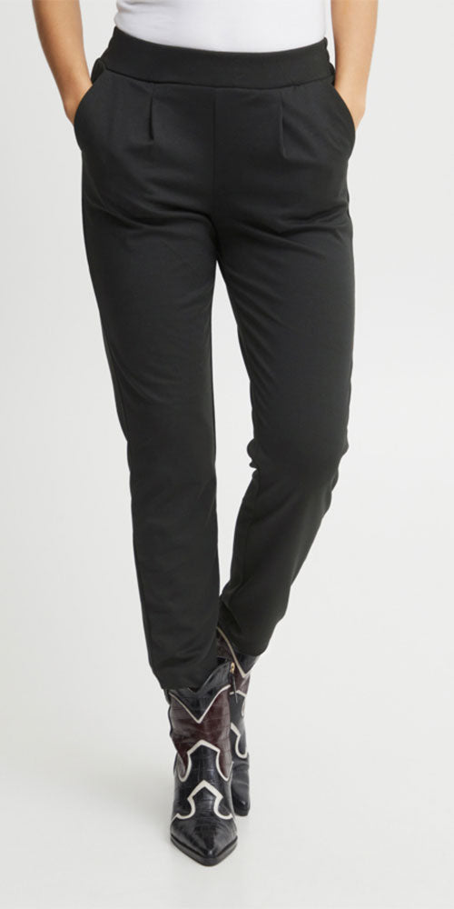 B.Young Flat Front Joggers, black