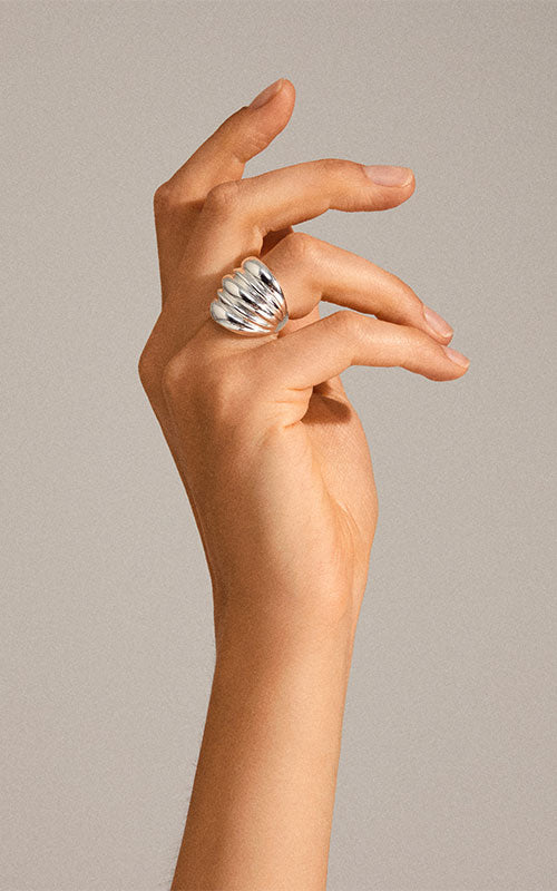 Pilgrim Euphoric Ring, silver