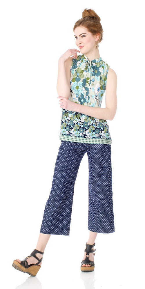 Prudence Blouse, aqua