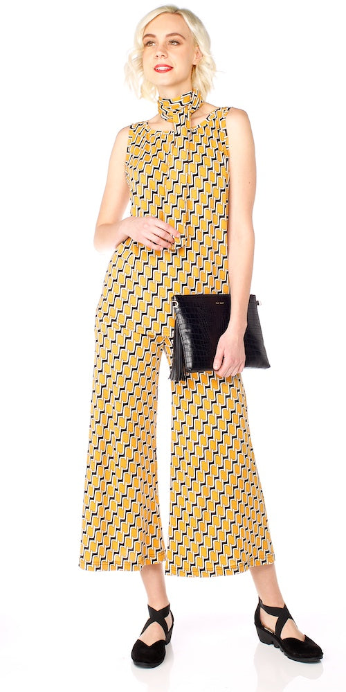 Morrison Cropped Trouser, yellow links