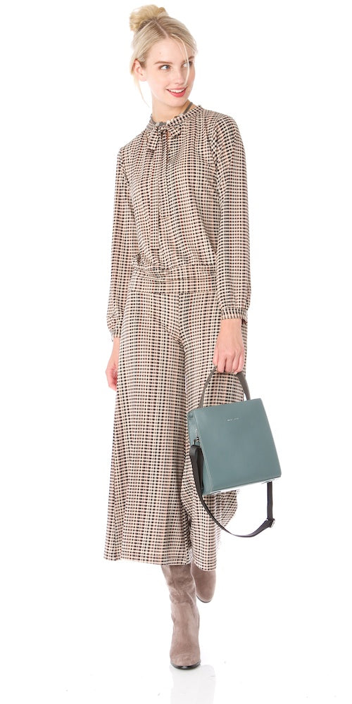 Duchess Blouse, english check