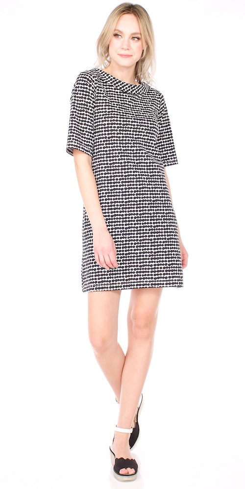 Lotte Dotte Dress, black/white