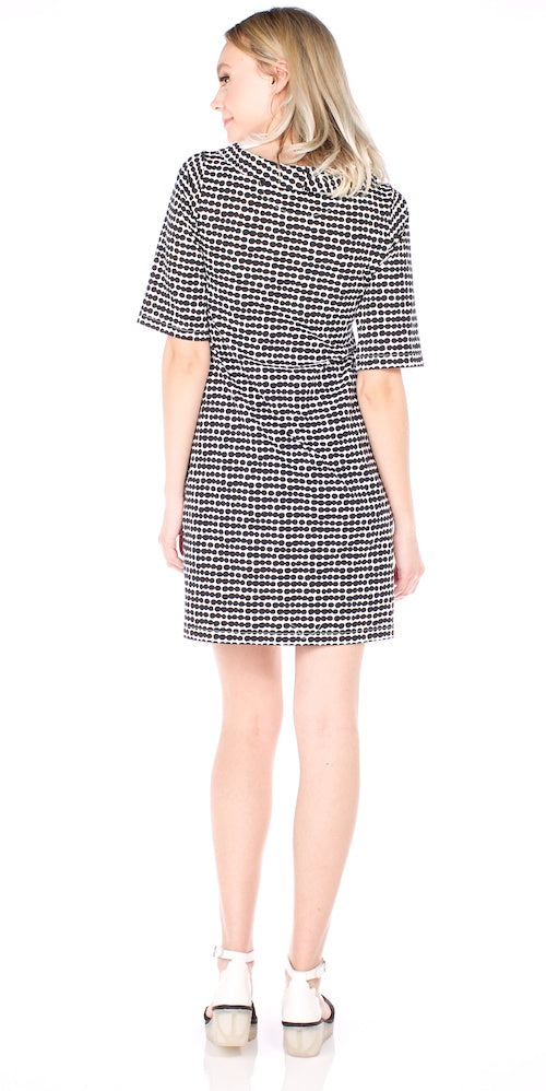 Lotte Dotte Dress, black/white