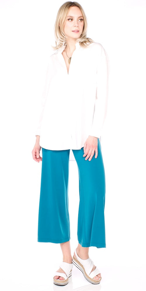 Morrison Cropped Trousers, teal