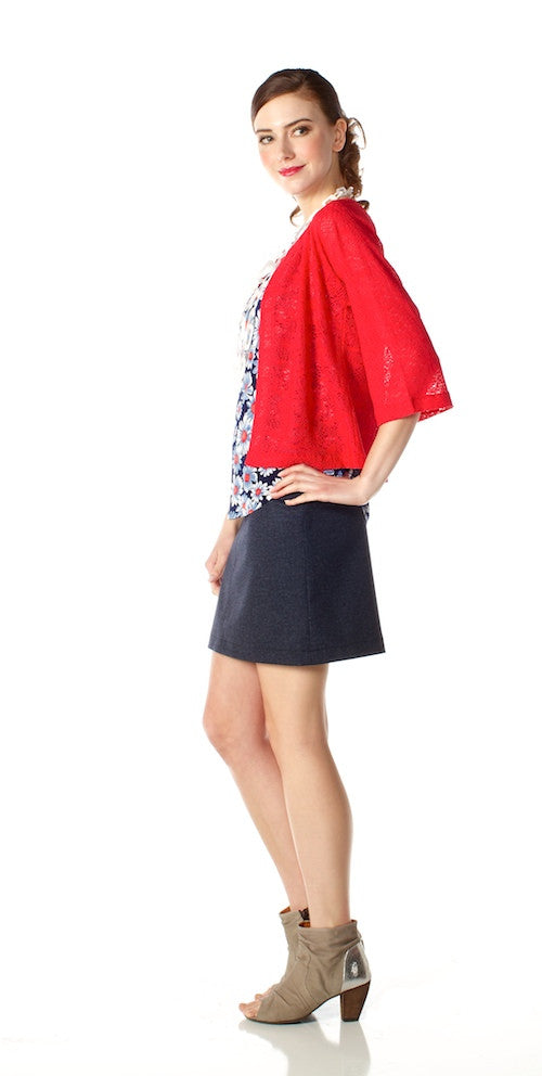 Playa Cardigan, coral