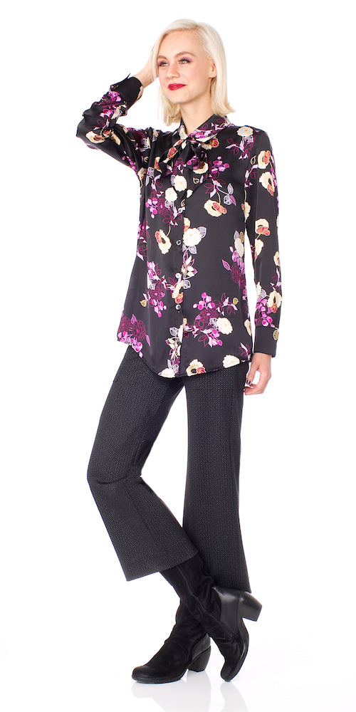 Patrice Blouse, plum bloom