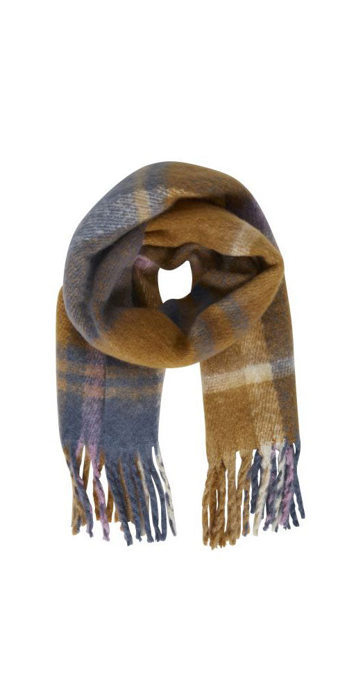 Ichi Autumn Vibes Blanket Scarf