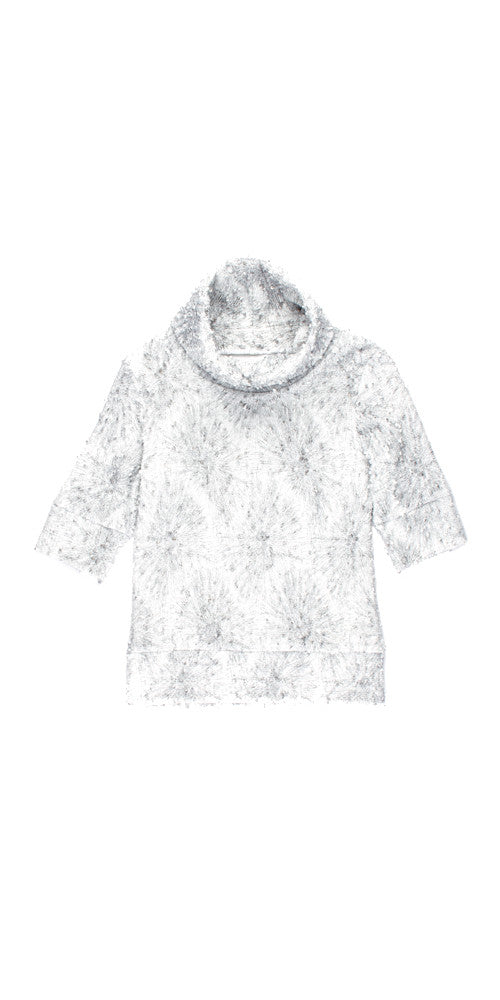 Holly Cropped Turtleneck, fireworks